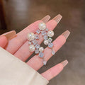 ARETES PERLAS Y CRISTAL [PV1-WHATSAPP-MEGAOFERTAPLUS]