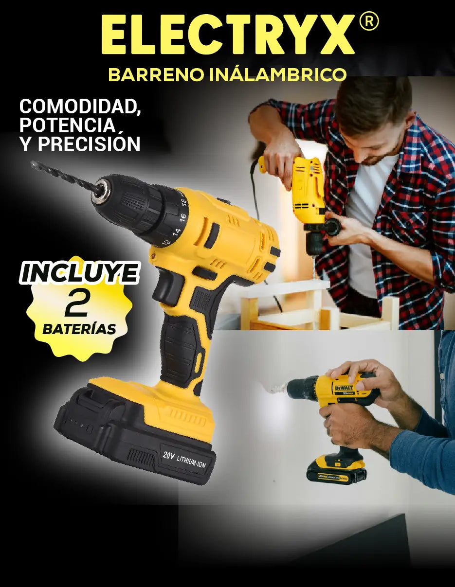 BARRENO INALAMBRICO ELECTRYX