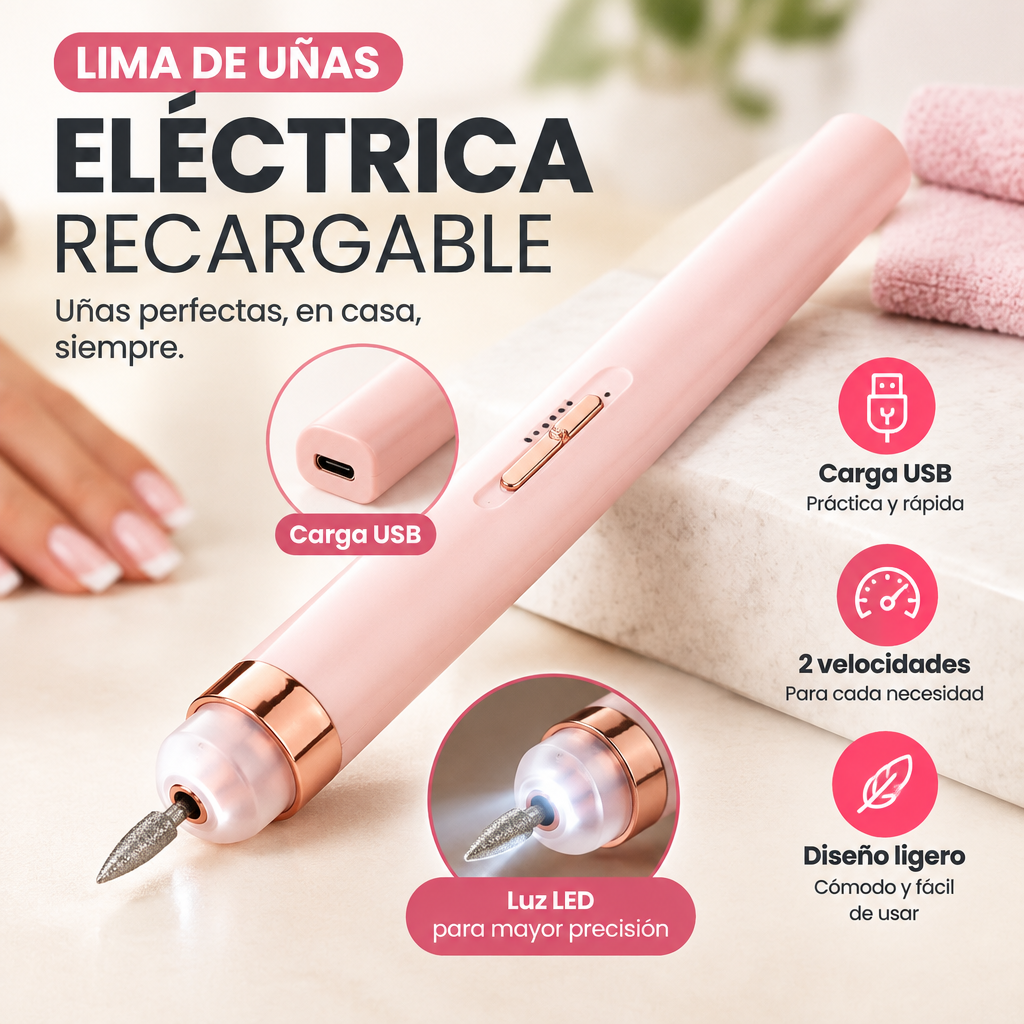 PULIDOR DE UÑAS RECARGABLE [PV1-WHATSAPP-MEGAOFERTAPLUS]