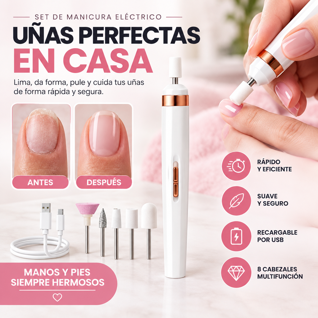 PULIDOR DE UÑAS RECARGABLE [PV1-WHATSAPP-MEGAOFERTAPLUS]